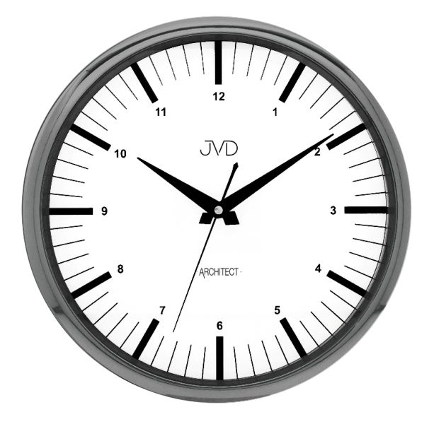 Nástenné hodiny JVD -Architect- HT 078.3, 32cm 