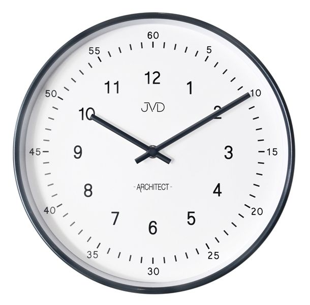 Nástenné hodiny JVD -Architect- HT080.2, 29cm 