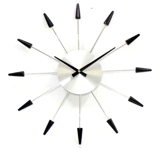 E-shop Nástenné hodiny Spider, Arrow, 35cm