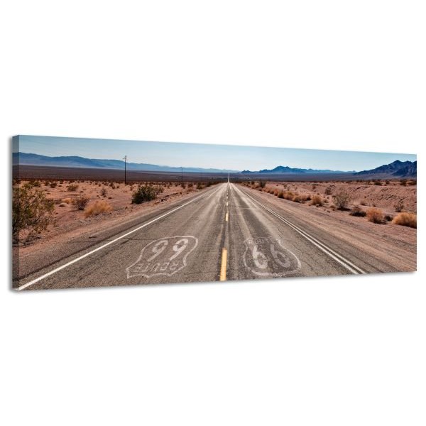 E-shop Obraz na plátne Panoráma, Route 66, 158x46cm