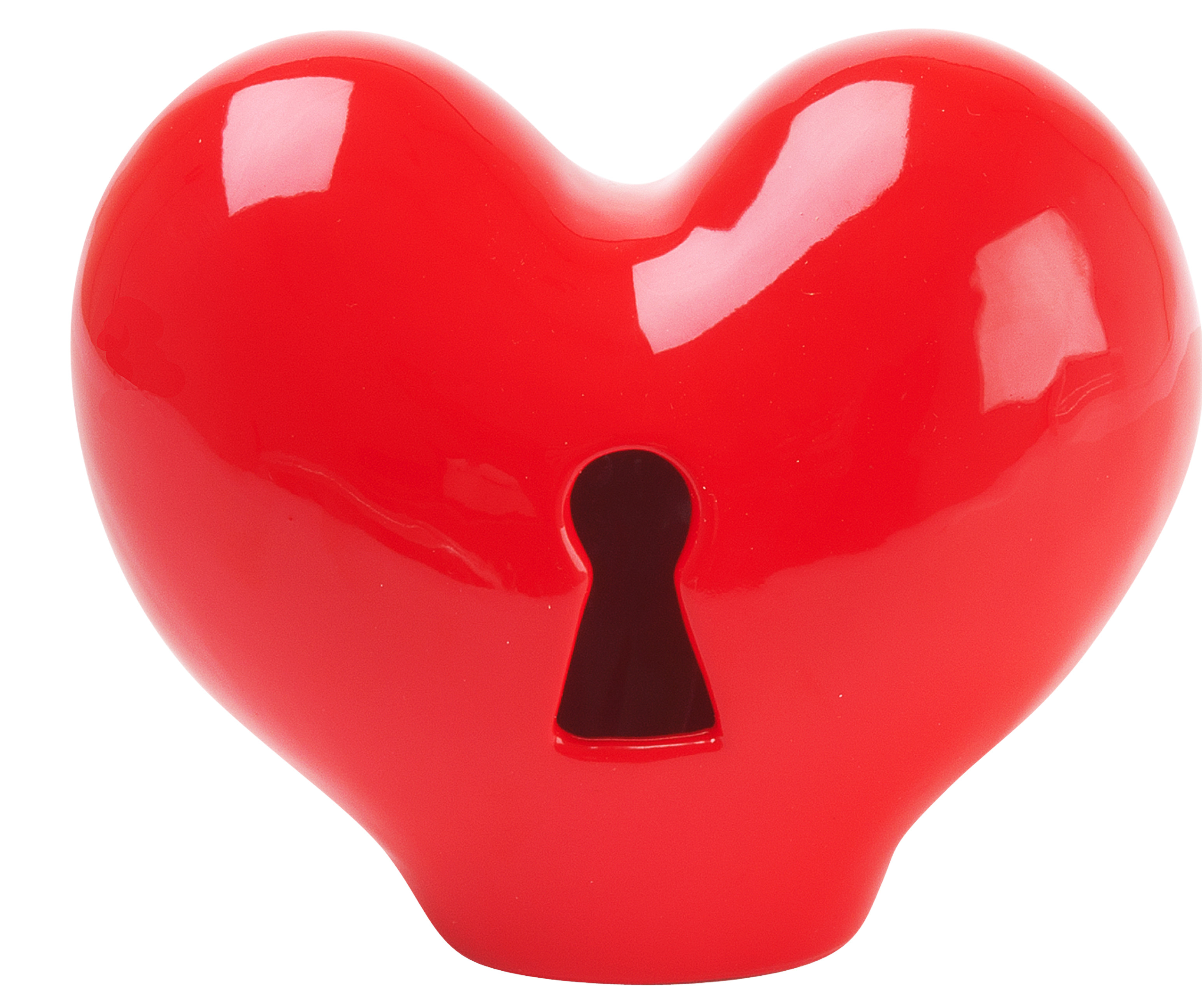 Pokladnička - srdce na kľúčik, 15cm 
