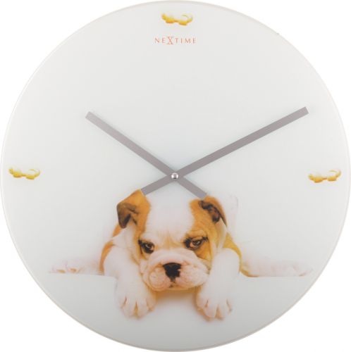 E-shop Puppy nástenné hodiny Nextime 43cm