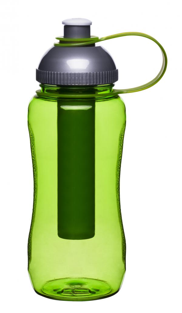Samochladiacia fľaša SAGAFORM Self-Cooling Bottle, zelená 