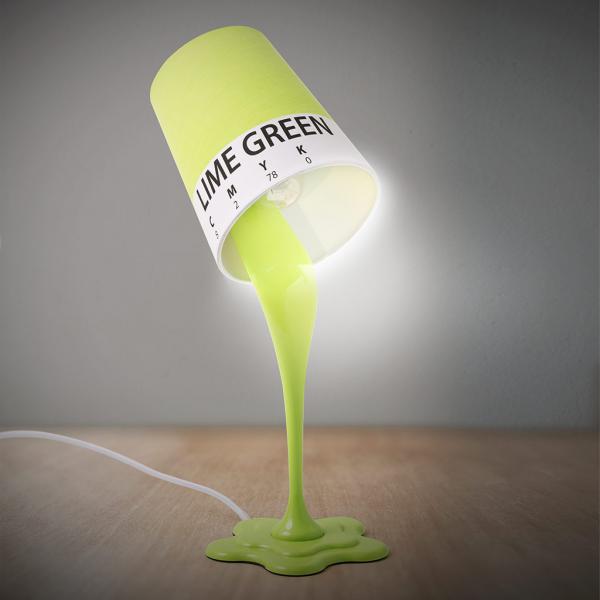 Stolná lampa Balvi CMYK, zelená 