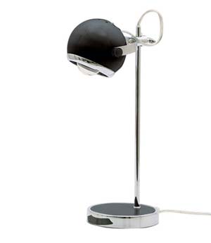 Stolná lampa Retro Mini čierna 35cm 