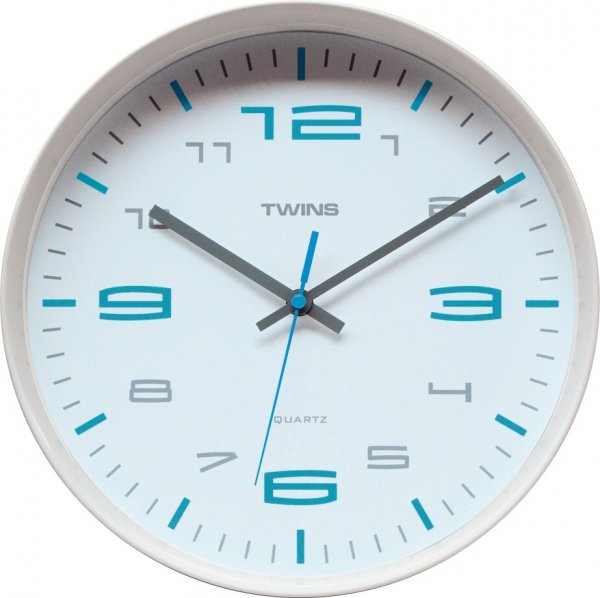 E-shop Twins hodiny 10512 white 30cm