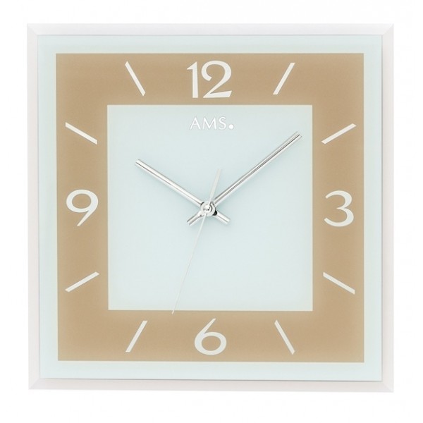 Dizajnové nástenné hodiny 9574 AMS 30cm 
