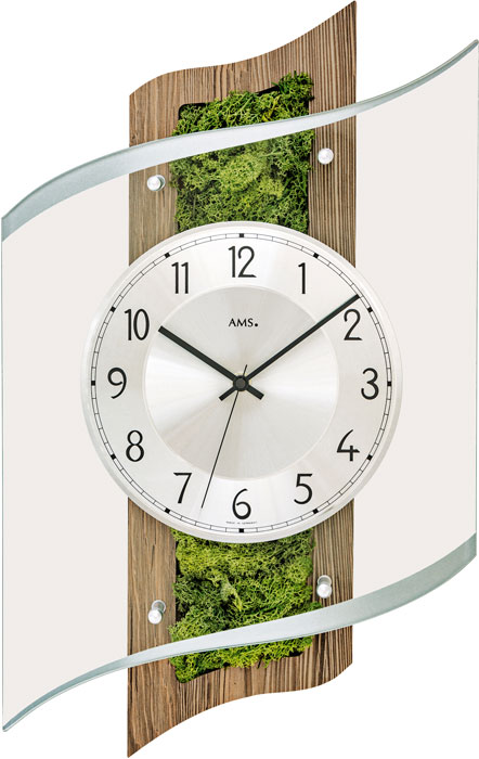 Dizajnové nástenné hodiny AMS 5517, 45 cm 