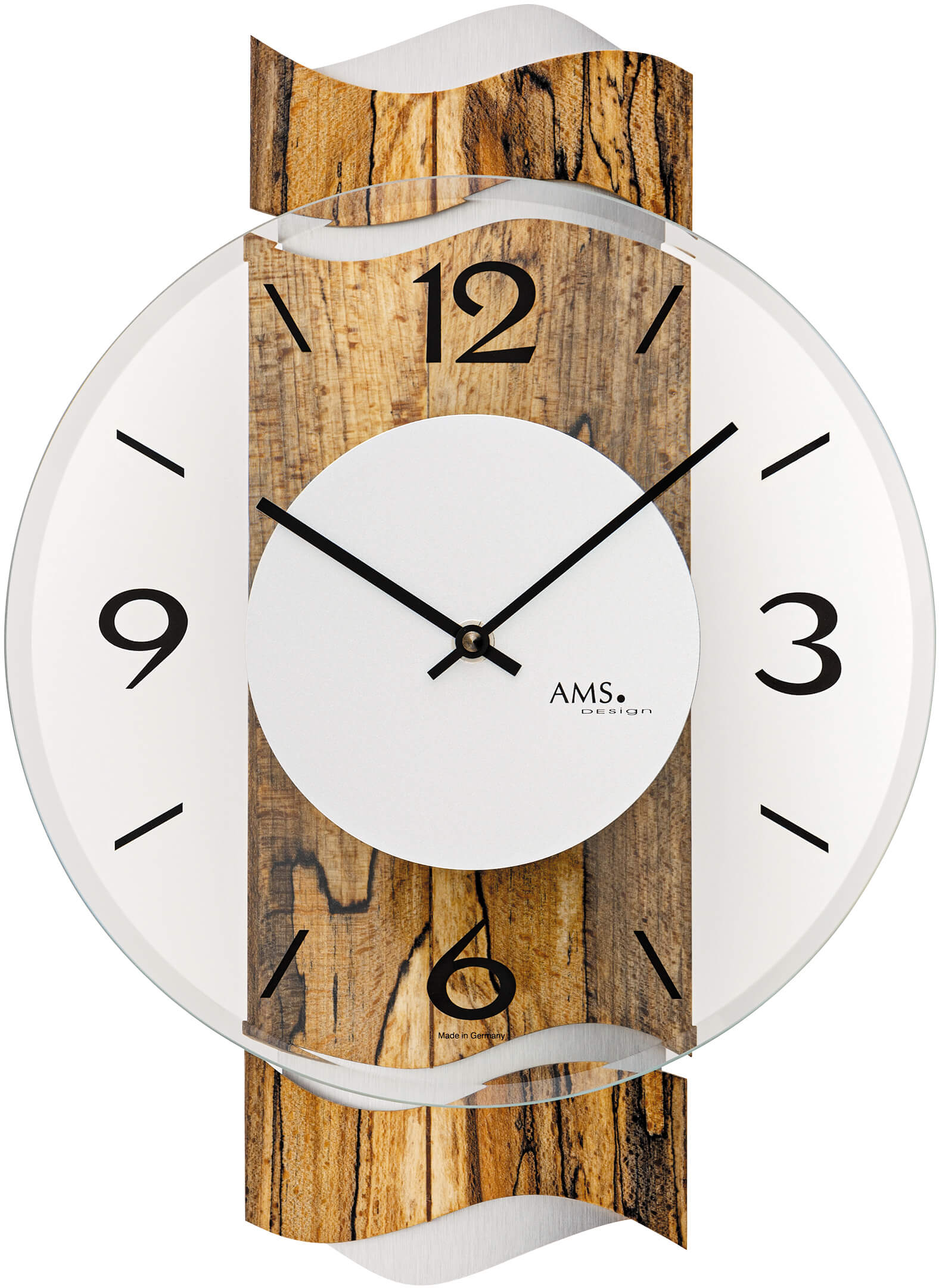E-shop Dizajnové nástenné hodiny AMS 9622, 39 cm