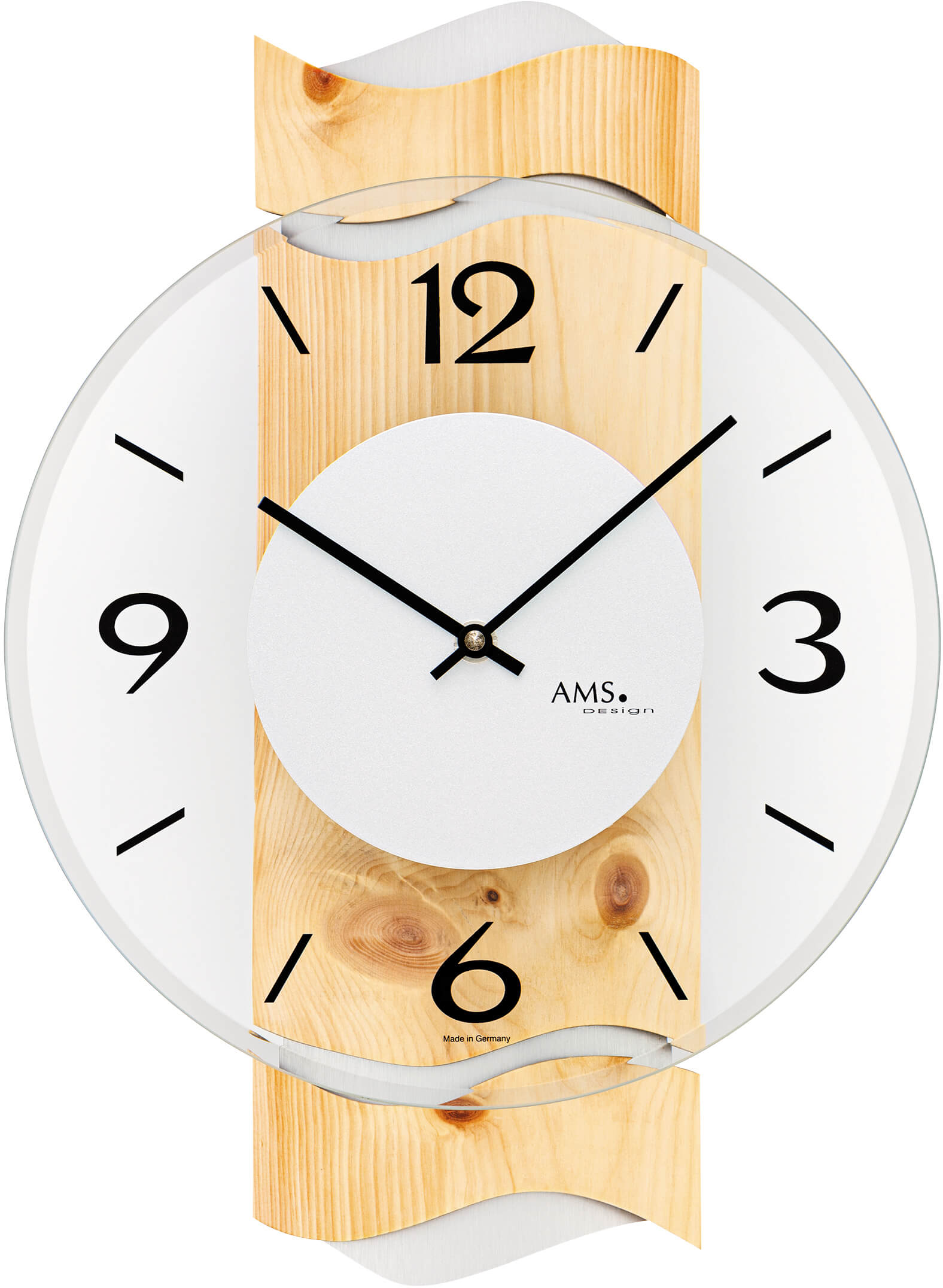 Dizajnové nástenné hodiny AMS 9623, 39 cm 