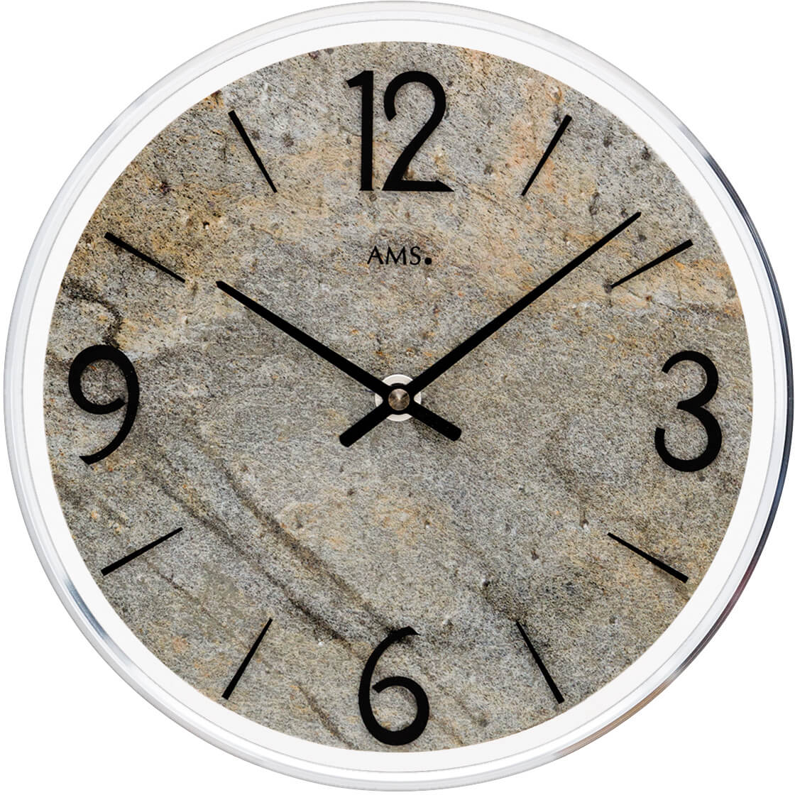 E-shop Dizajnové nástenné hodiny AMS 9633, 23 cm