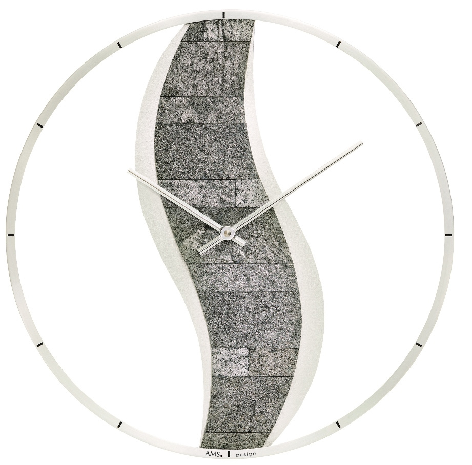 Dizajnové nástenné hodiny AMS 9646, 40 cm 