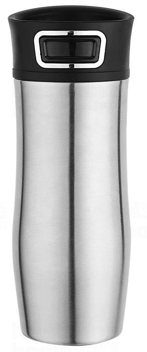 ASOBU cestovná termoska Press Caffe silver 420ml