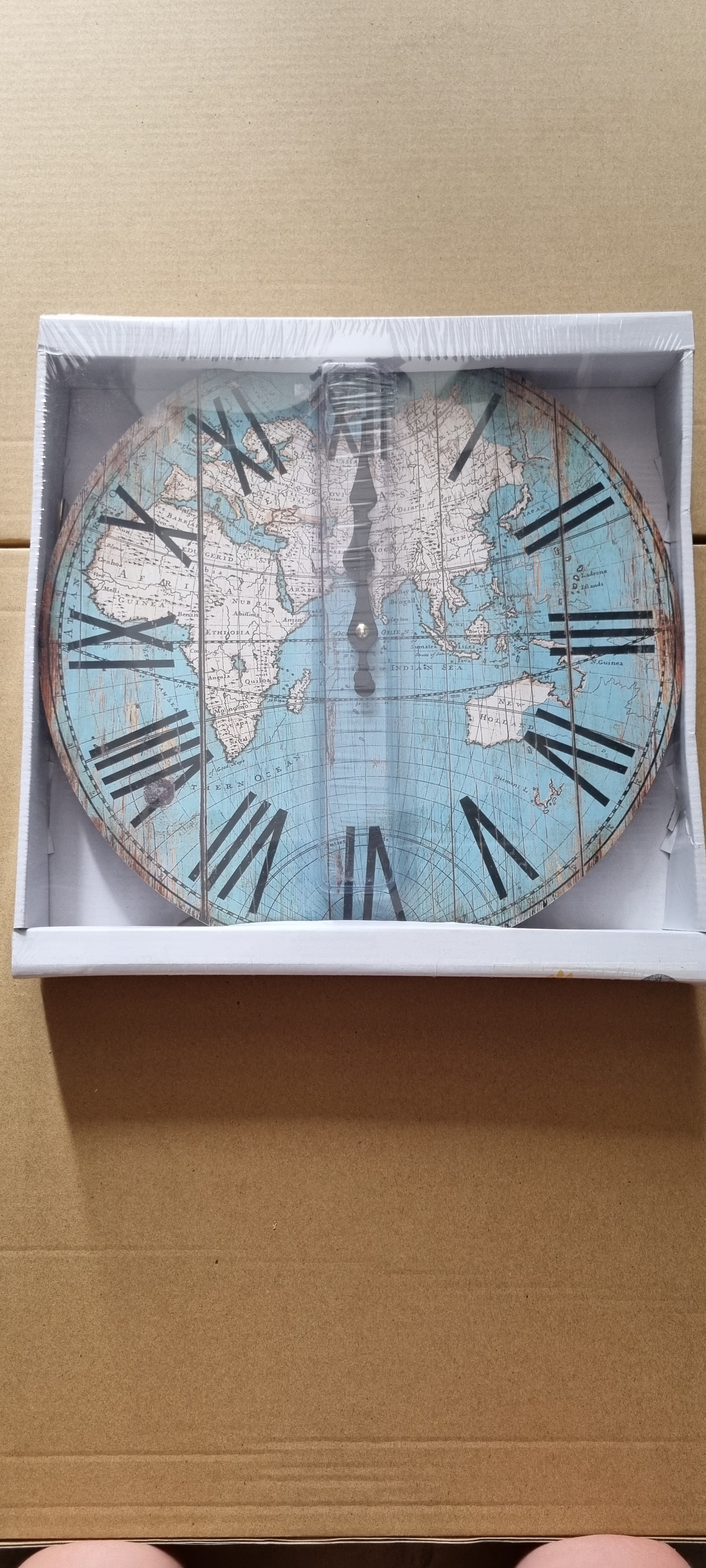 Nástenné hodiny Falc KL0540, mapa 30cm 