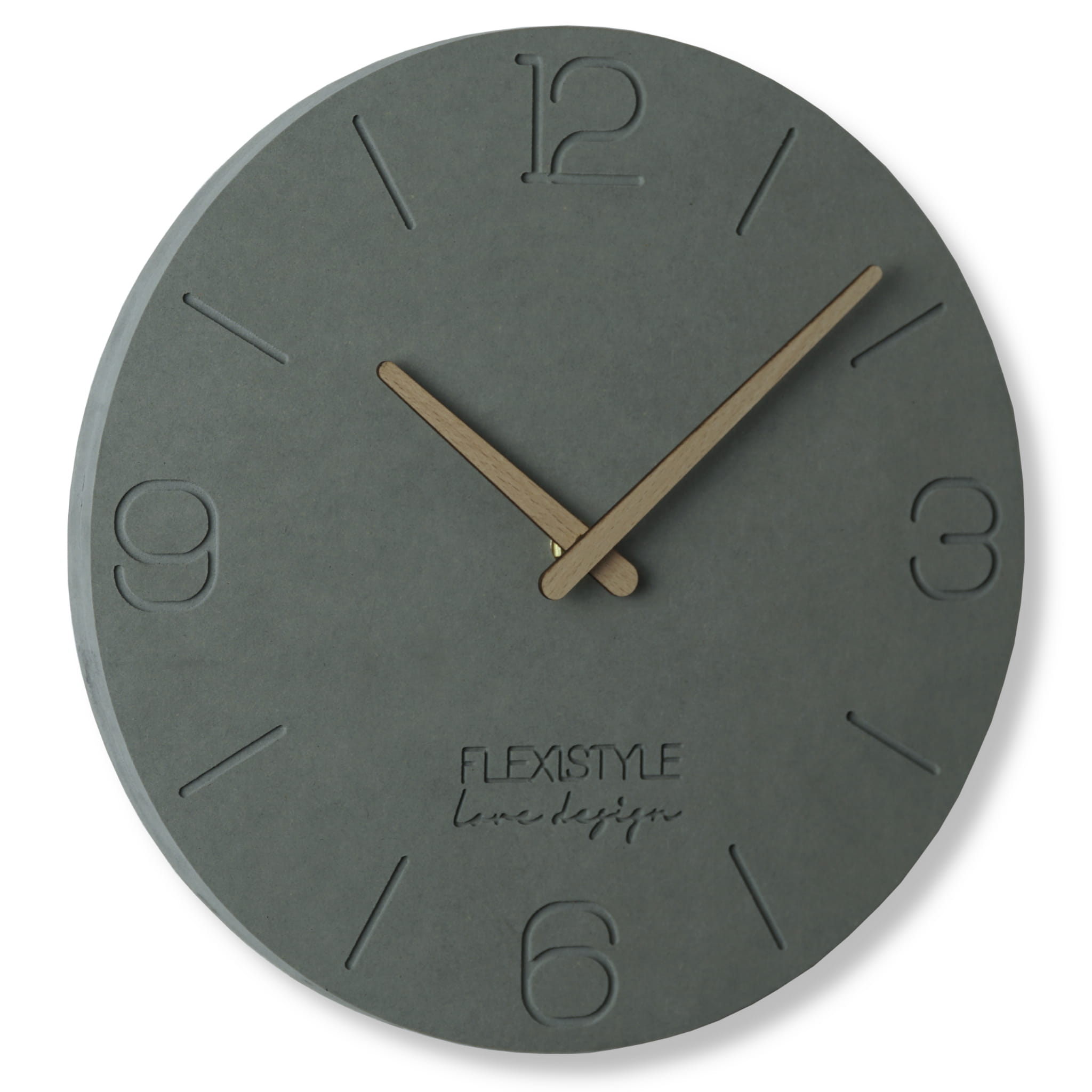 Nástenné ekologické hodiny Eko 3 Flex z210c 1a-dx, 30 cm 