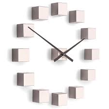 Dizajnové nástenné nalepovacie hodiny Future Time FT3000PI PINK 