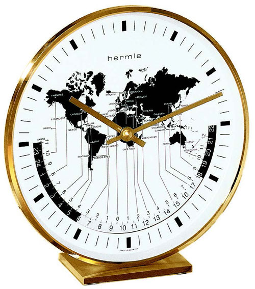 Stolné hodiny Hermle 22704-002100, 19cm 