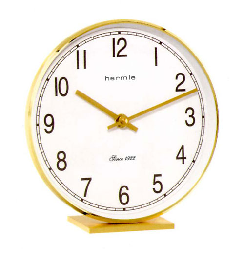Stolné hodiny Hermle 22986-002100, 19cm 