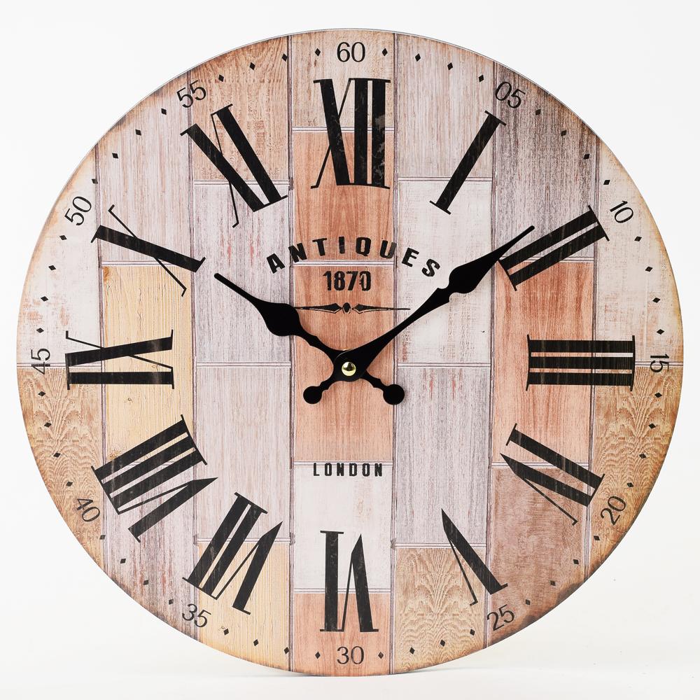 Nástenné hodiny, Flor0133, Antiques, 34cm