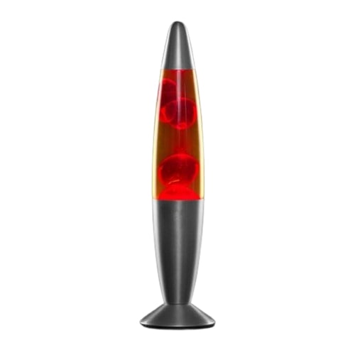 E-shop Dizajnová lávová lampa InnovaGoods, červená IN0522