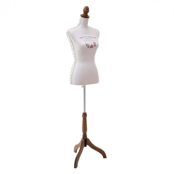 E-shop Dámska krajčírska figurína Atmosphera 8358, 160cm biela