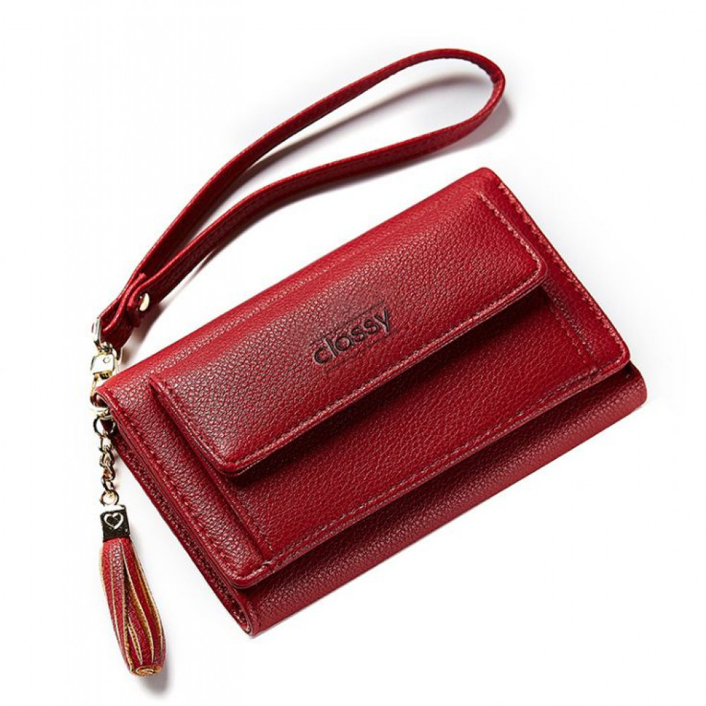 E-shop Dámska peňaženka tmavo červená, Carles 0CZE
