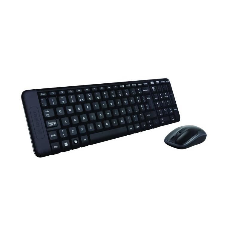E-shop Bezdrôtová klávesnica s myškou Logitech MK220, čierna