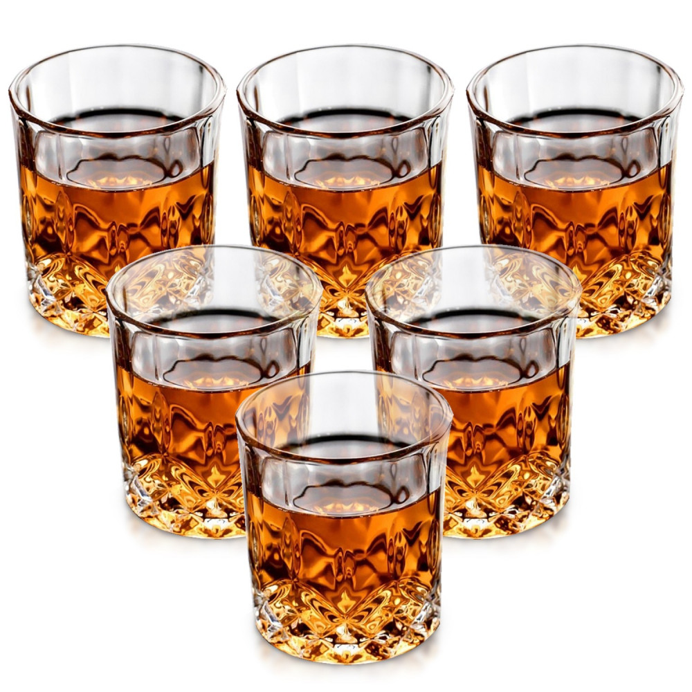 E-shop 6-dielna sada pohárov na whisky Carles ZK02