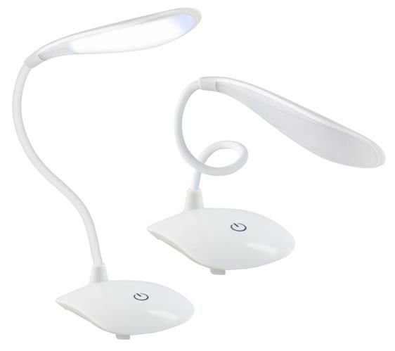 Mini LED stolná lampa Iso 5016, biela 