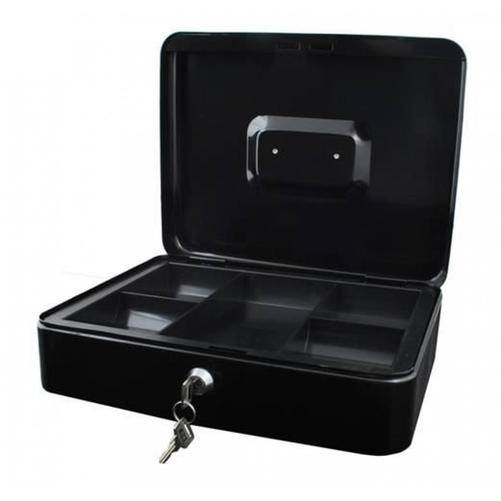 E-shop Pokladnička na kľúč čierna, Isotra 1216