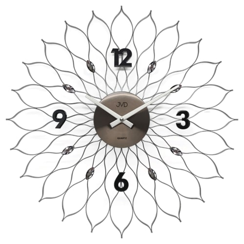 Nástenné dekoračné hodiny JVD HT115.3, 49cm medená 