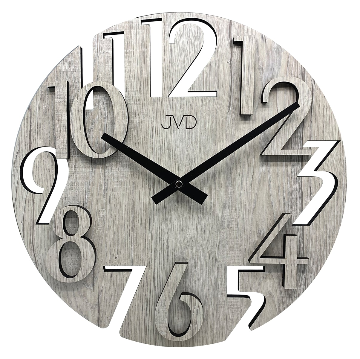 Nástenné hodiny JVD HT113.2, 40cm sivá 