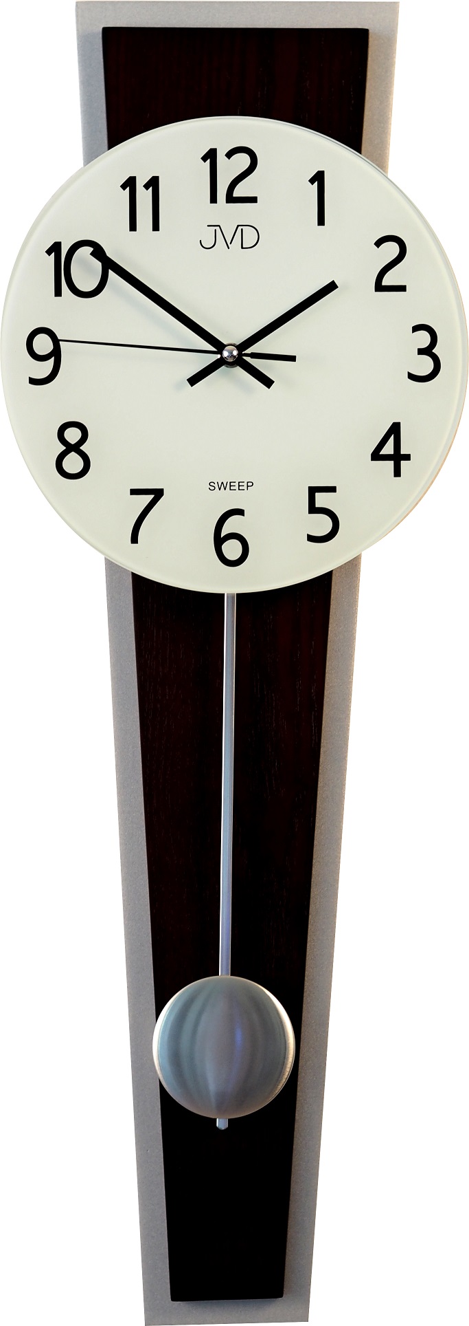 Dizajnové kyvadlové nástenné hodiny JVD NS17020 / 23, 63cm 
