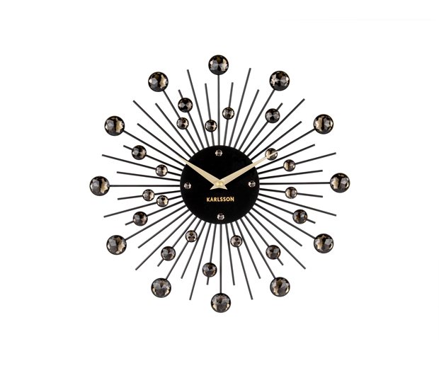 E-shop Designové nástenné hodiny 4860BK Karlsson 30cm