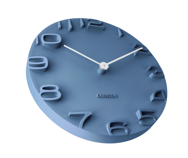 E-shop Dizajnové nástenné hodiny 5311BL Karlsson 42cm