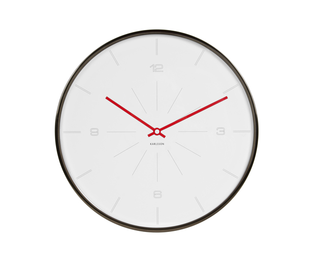 E-shop Dizajnové nástenné hodiny 5644WH Karlsson 40cm