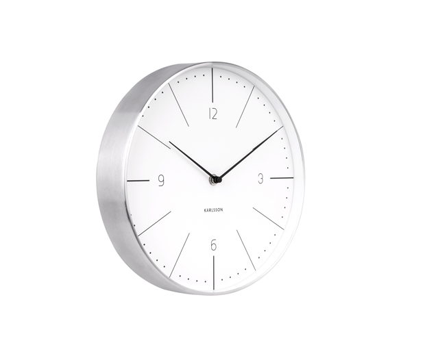 E-shop Dizajnové nástenné hodiny 5682WH Karlsson 28cm