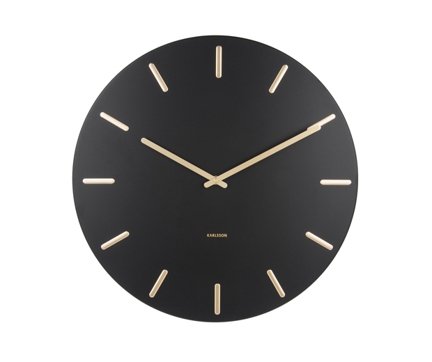 E-shop Dizajnové nástenné hodiny 5716BK Karlsson 45cm