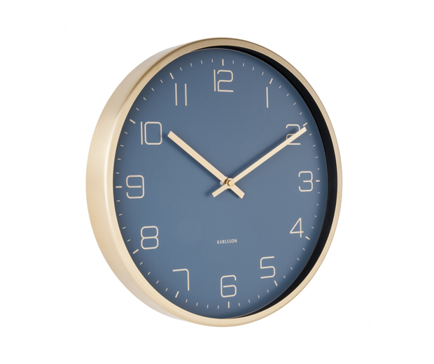 E-shop Dizajnové nástenné hodiny 5720BL Karlsson 30cm