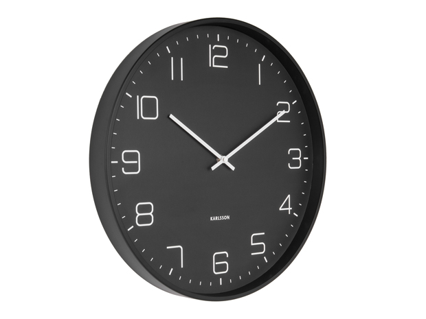 E-shop Dizajnové nástenné hodiny 5751BK Karlsson 40cm