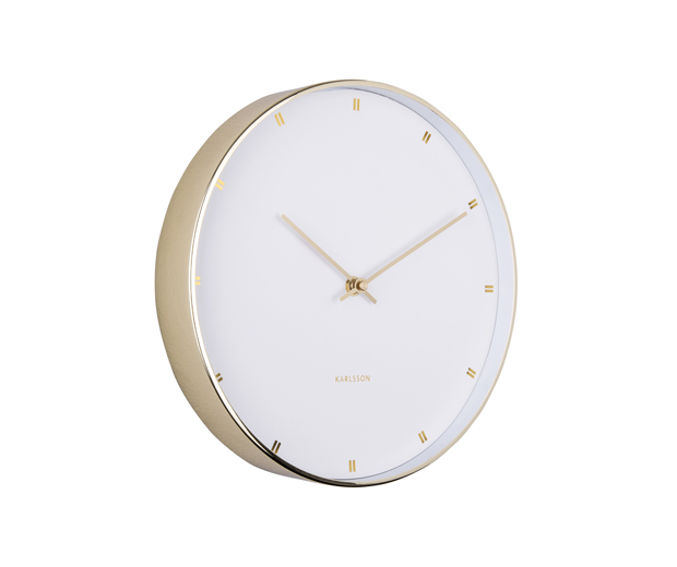 Dizajnové nástenné hodiny KA5776WH Karlsson 27cm 