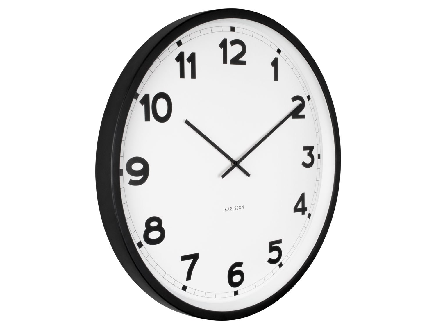 Nástenné hodiny New Classic Karlsson KA5848, biela 60cm  