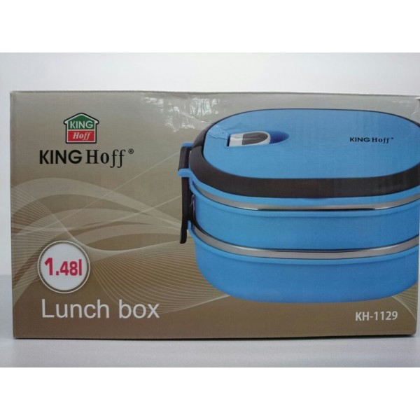 E-shop Box na jedlo KingHoff KH1129, 1480ml, modrý