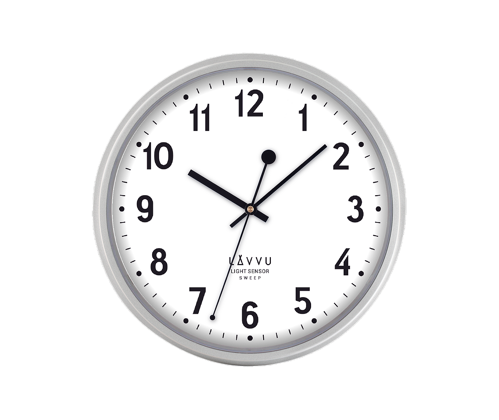E-shop Nástenné hodiny Lavvu LCS2010 s podsvietením, Sweep 34cm