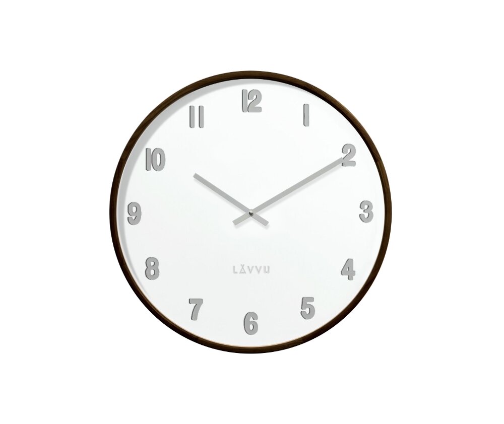 Biele hodiny LAVVU FADE LCT4061 