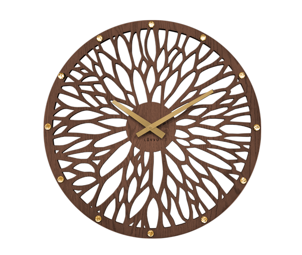 Drevené hodiny Lavvu Wood LCT1180, 49cm 