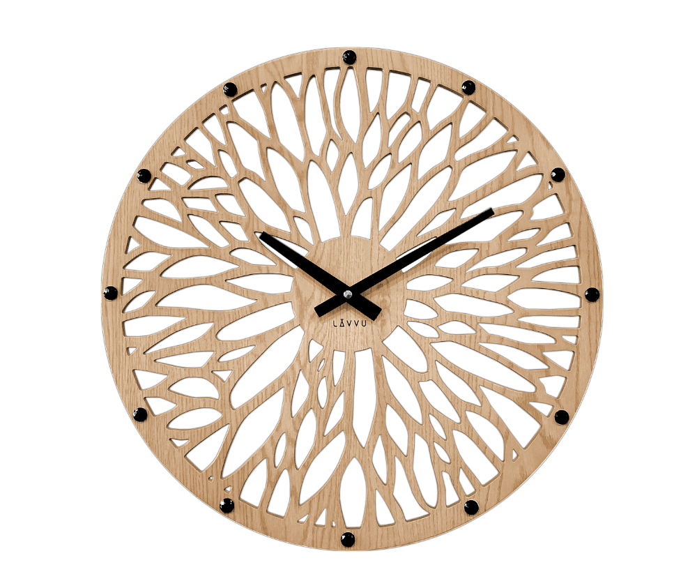 Drevené hodiny Lavvu Wood LCT1181, 49cm 