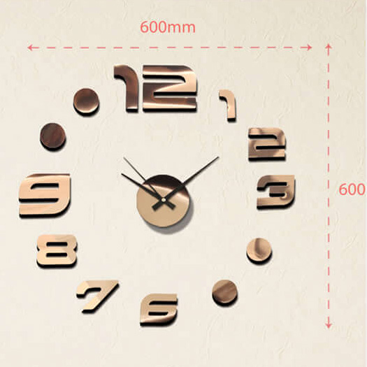 Nalepovacie nástenné hodiny, MPM 3776,10, 60cm