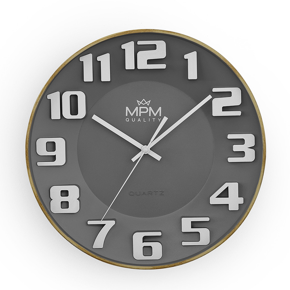Nástenné hodiny MPM E01.4165.9200, 34cm 