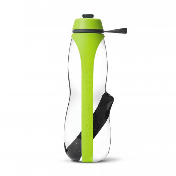 E-shop Filtračná fľaša s binchotanem BLACK + BLUM Eau Good Duo, 700ml, zelená